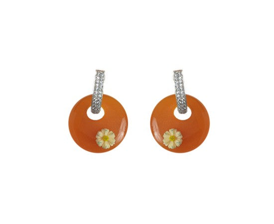 Gold plated round drop