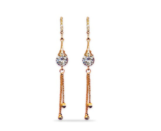 Chain Model Drops with White Stones