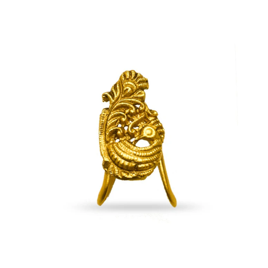 Golden Peacock Neli Finger Ring