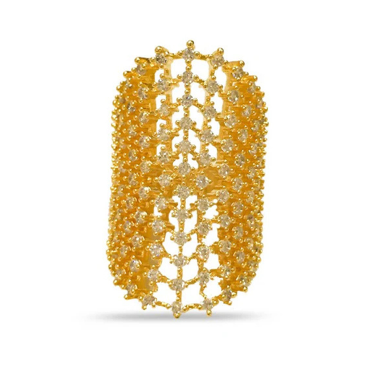 Infinity Design Long Length Finger Ring