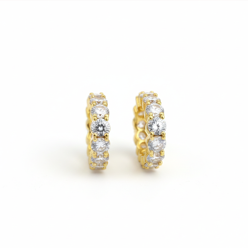 Casual Wear White Stones Loop
