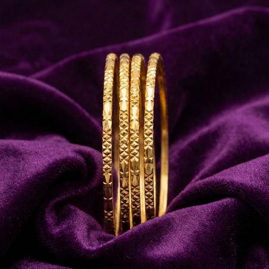 Four Pieces Daily Wear Bangles