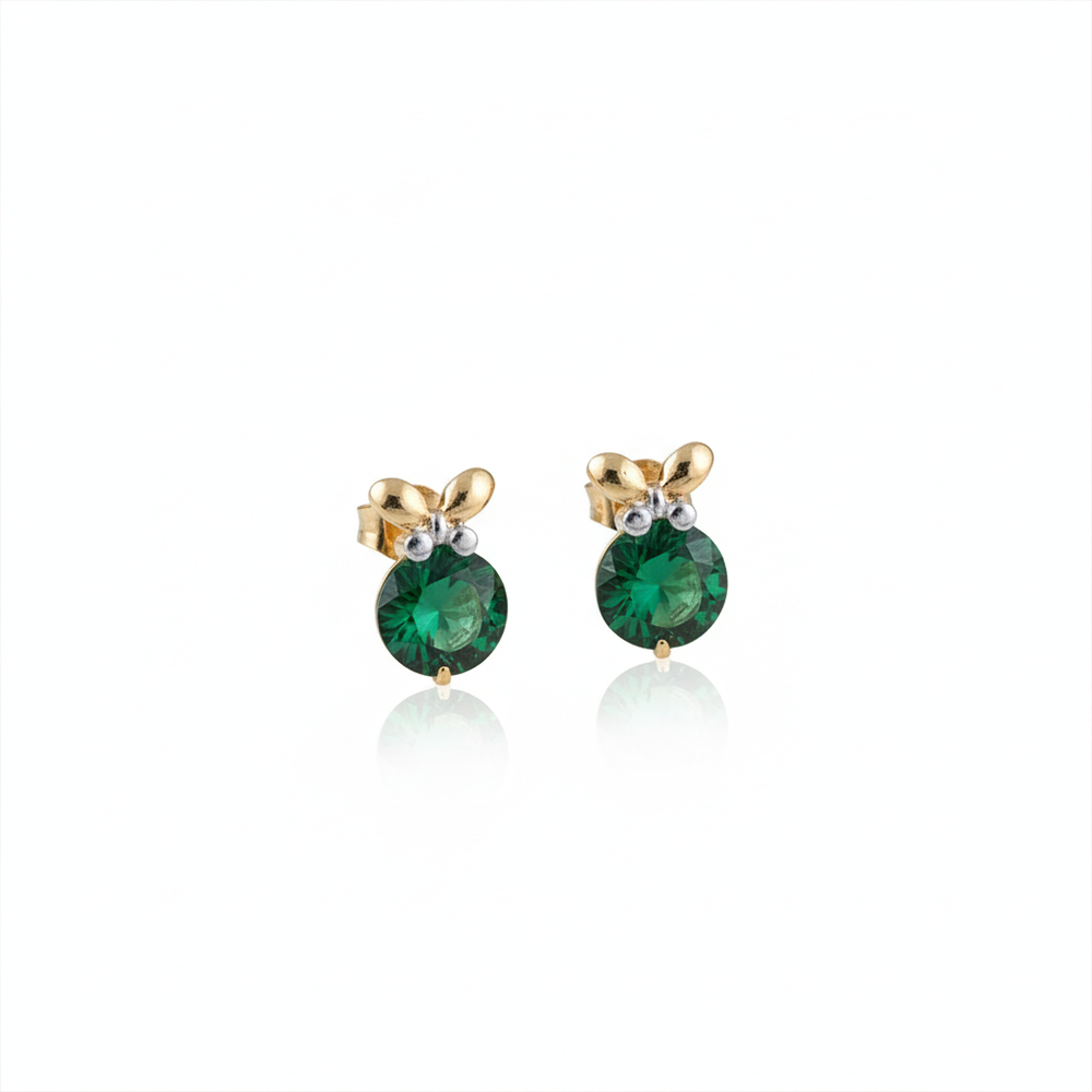 Green Stone Rabbit Model Studs
