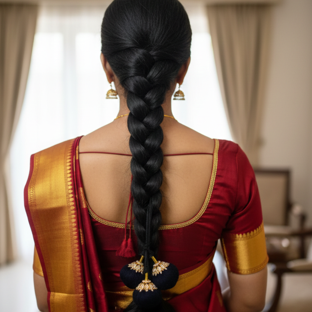Balls Type Kunjalam for Traditional Wear