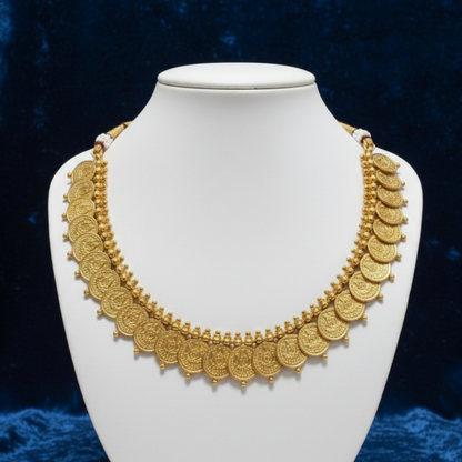 Gold Plated Kaasu Necklace