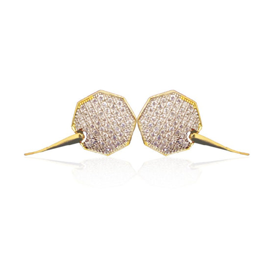Drop with Diamond white stone