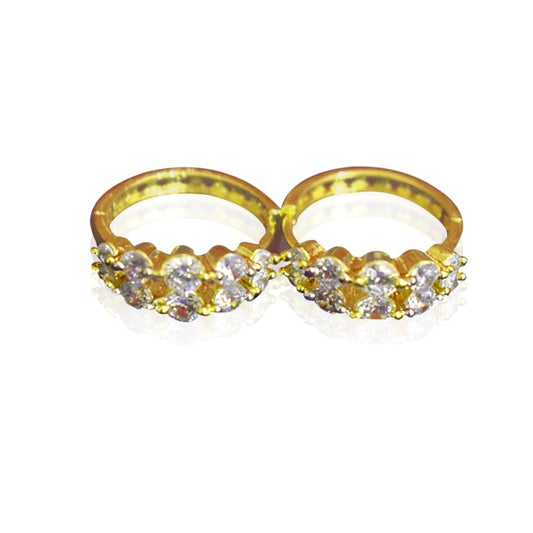 loop with Diamond white stone