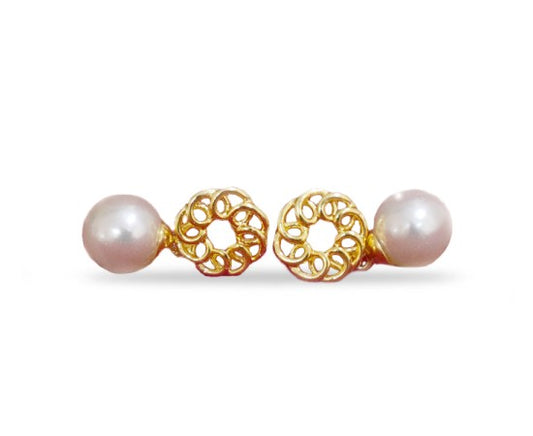 Drop with pearls