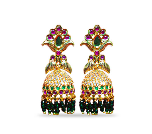 Gold Plated Jhumkas