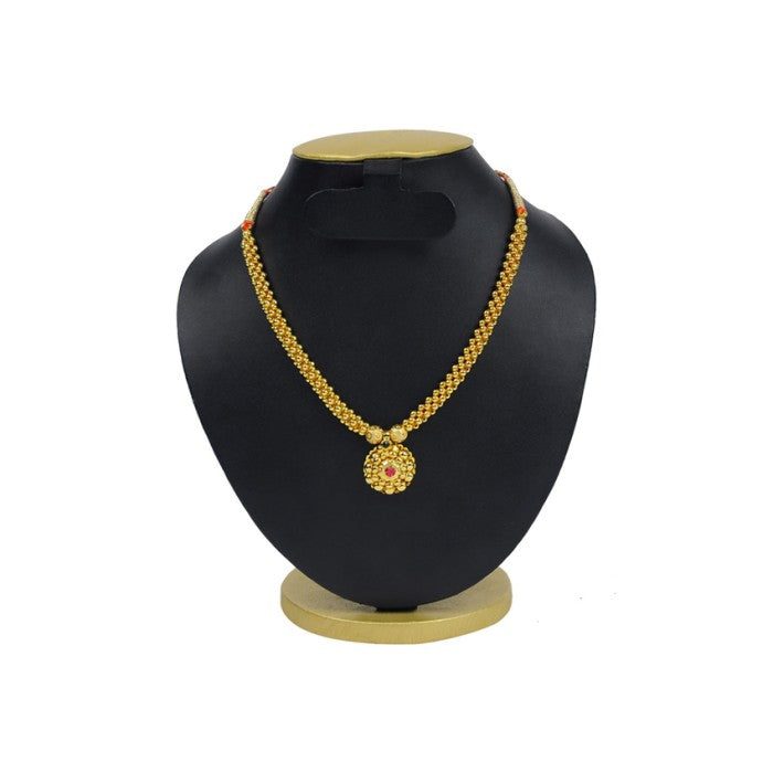Gold plated slim chocker