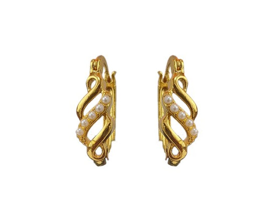 Gold Plated Infinity Loops design