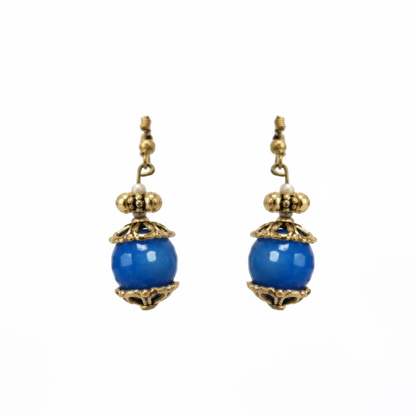 Casual Wear Bright Blue Hanging Drops