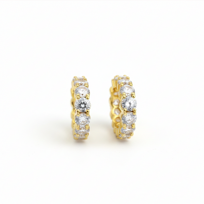 Casual Wear White Stones Loop