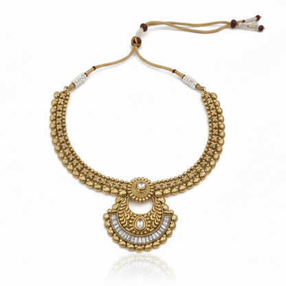 Kundan Stones Close Neck Choker