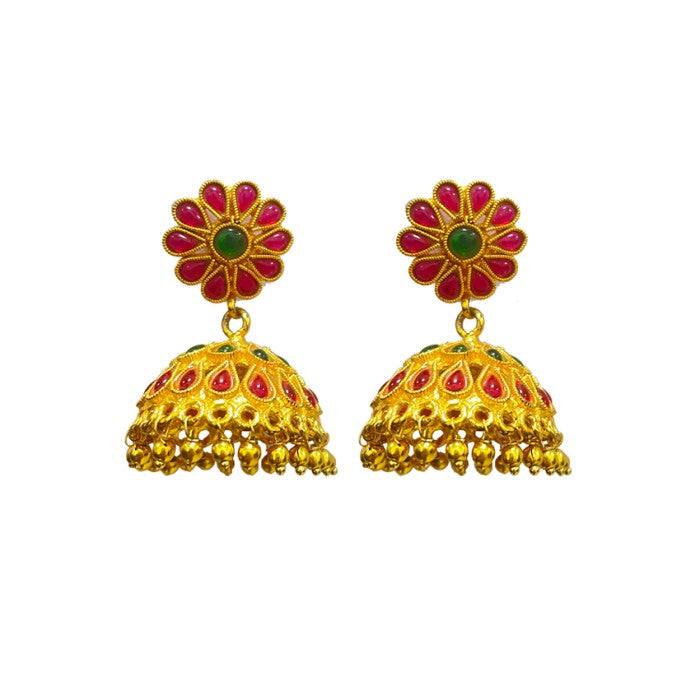Gold Plated Jhumkas