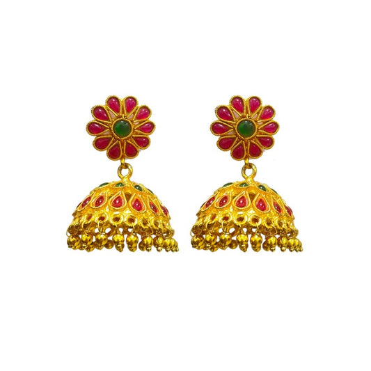 Gold Plated Jhumkas