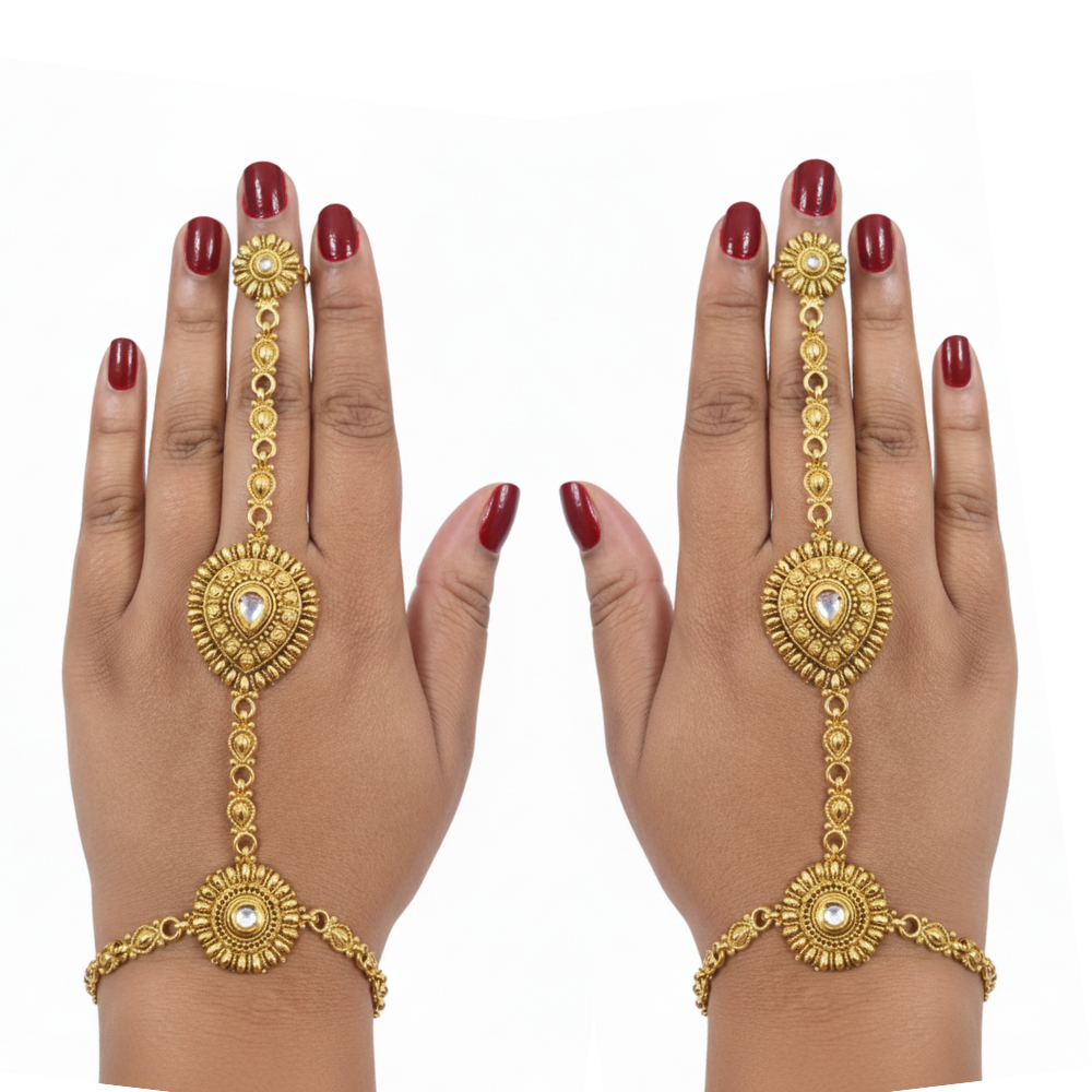 Thilagam Model Finger with Bracele Ring - Set of 2