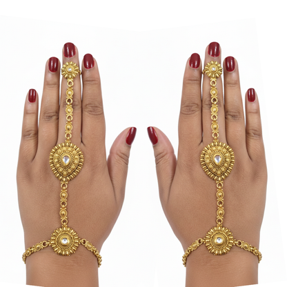 Thilagam Model Finger with Bracele Ring - Set of 2