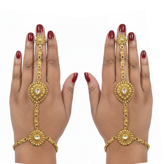 Thilagam Model Finger with Bracele Ring - Set of 2