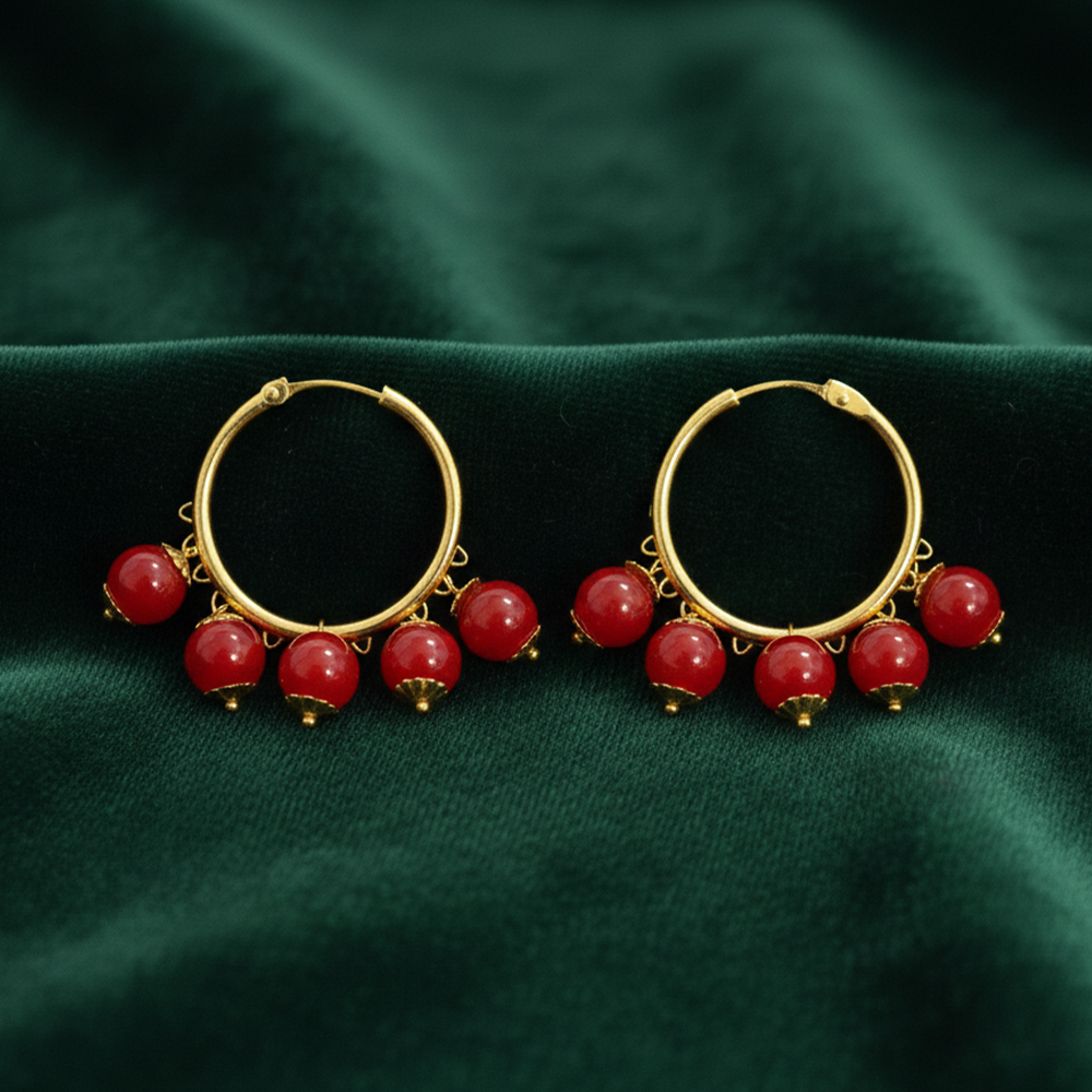 Loops with Color Hanging Beads