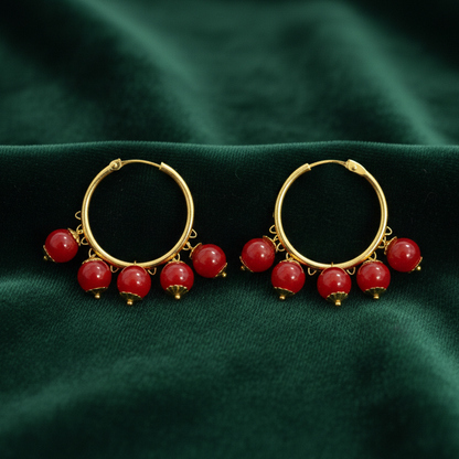 Loops with Color Hanging Beads