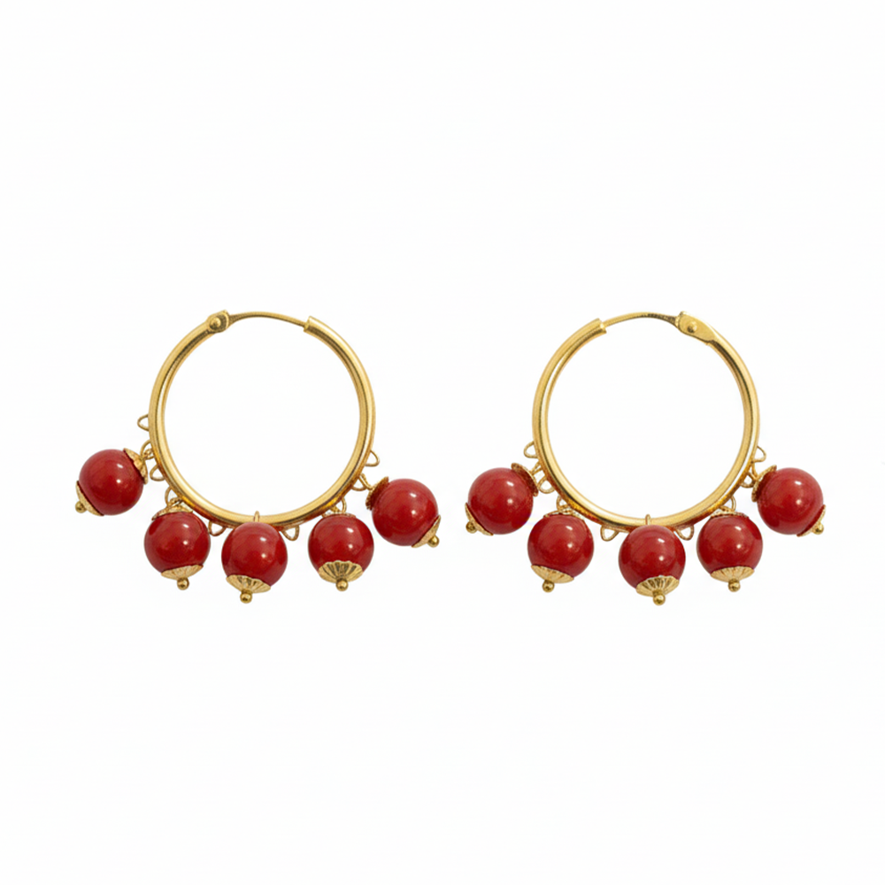 Loops with Color Hanging Beads