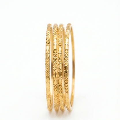 Four Pieces Daily Wear Bangles