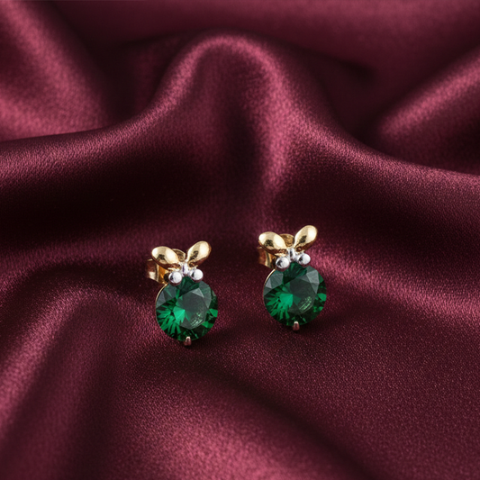 Green Stone Rabbit Model Studs