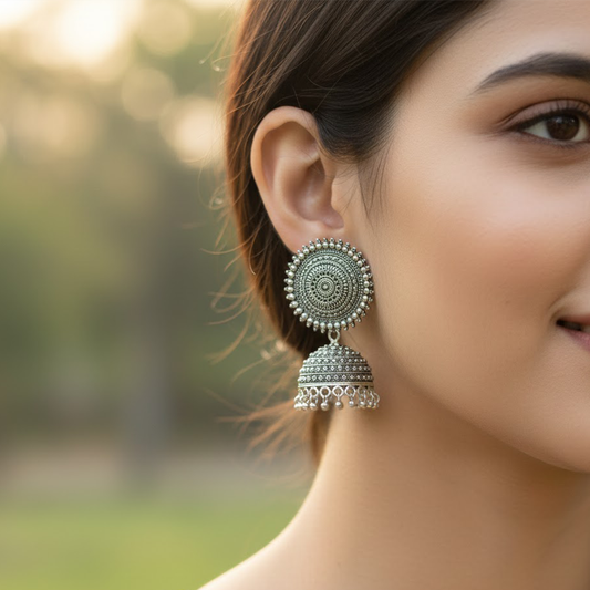 Big Stud Classic Casual Wear Jhumkas