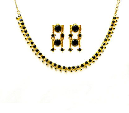 Gold Plated Round Necklace