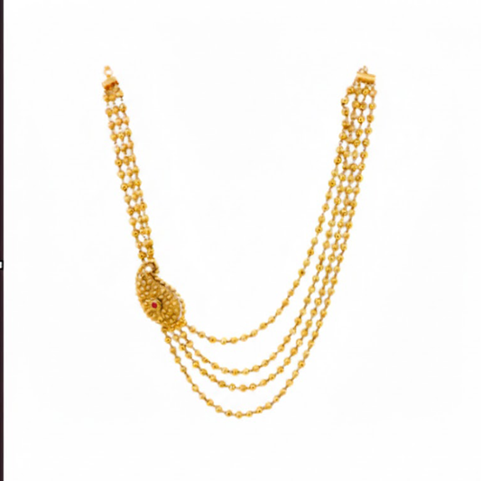 Three Layer Manga Design Necklace